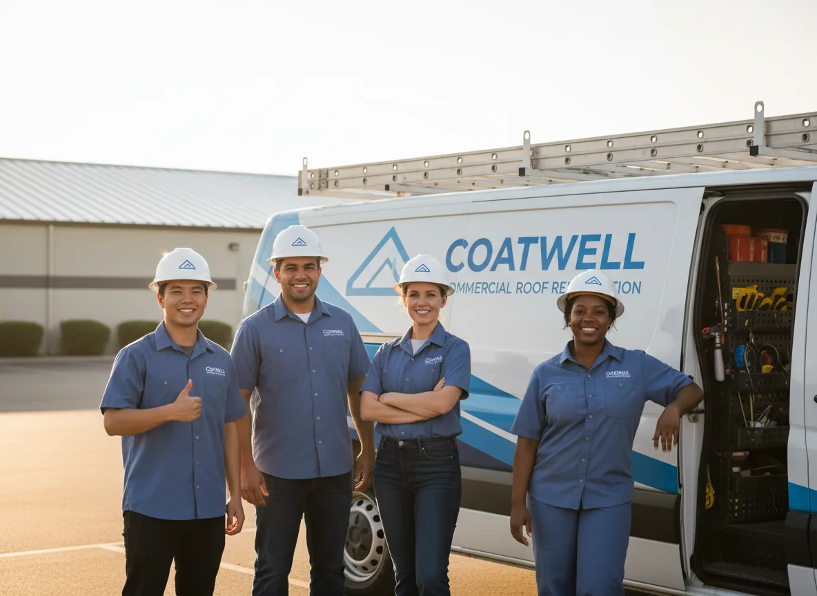 Commercial roof coating company in Meraux, LA
